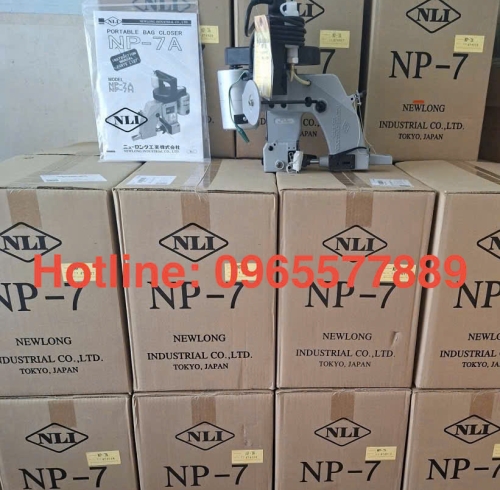 Máy May Bao Newlong NP-7A Chính Hãng | Máy May Bao Cầm Tay – Hoàng Long Phát 