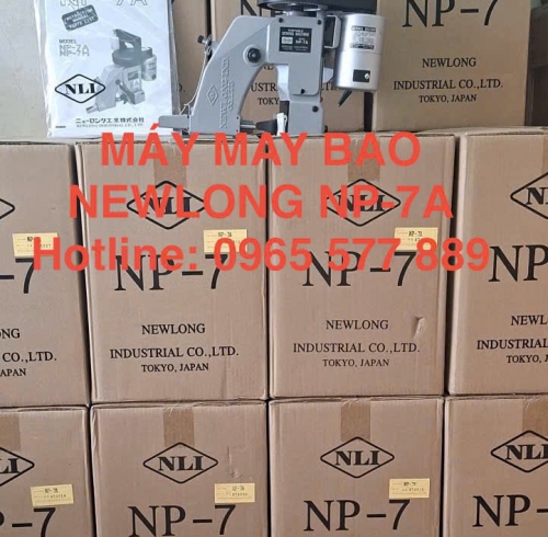 Máy May Bao Newlong NP-7A Chính Hãng 0965577889 | Máy May Bao Cầm Tay – Hoàng Long Phát 