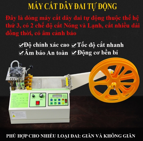 MÁY CẮT DÂY ĐAI 