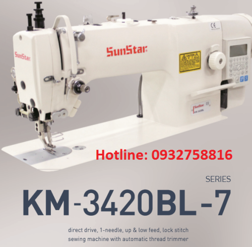 MÁY 1 KIM BƯỚC ĐIỆN TỬ SUNSTAR KM-3420BL-7