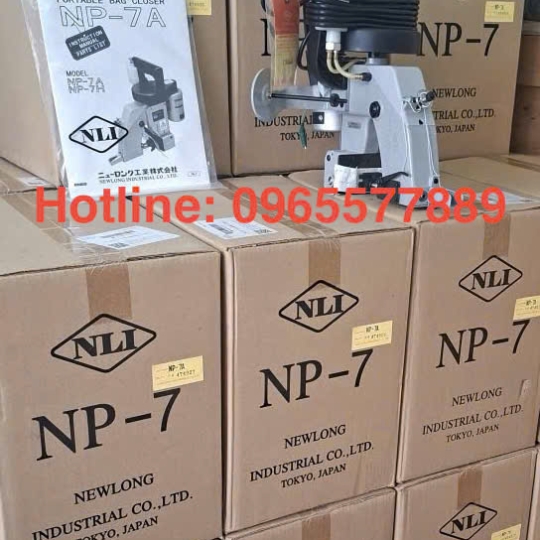 Máy May Bao Newlong NP-7A Chính Hãng 0965577889 | Máy May Bao Cầm Tay – Hoàng Long Phát 