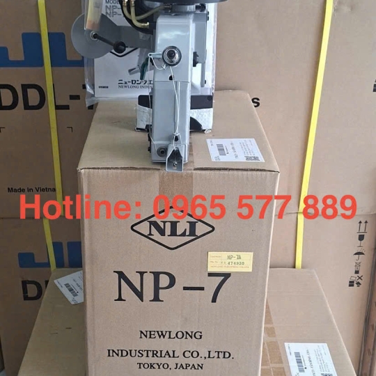 MÁY MAY BAO NEWLONG NP-7A - MÁY KHÂU MIỆNG BAO CẦM TAY CHÍNH HÃNG -HOÀNG LONG PHÁT 09655777889