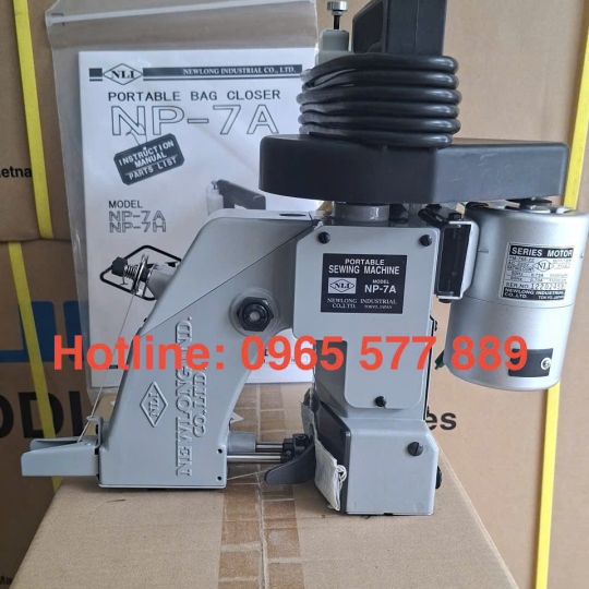 Máy May Bao Newlong NP-7A Chính Hãng Giá Rẻ | Máy May Bao Cầm Tay – Hoàng Long Phát