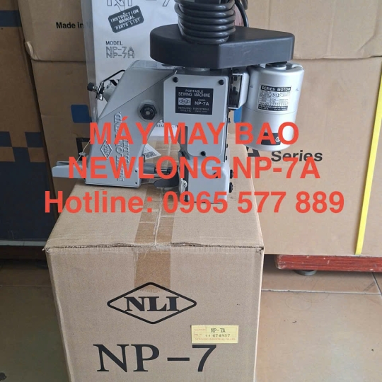 Máy May Bao Newlong NP-7A Chính Hãng Giá Rẻ | Máy May Bao Cầm Tay – Hoàng Long Phát 0932758816