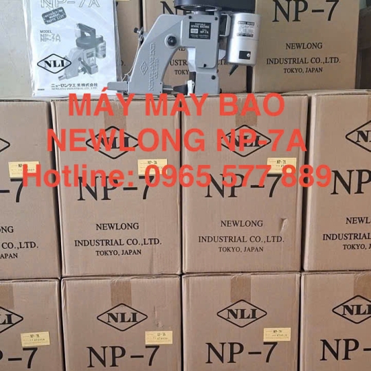 Máy May Bao Newlong NP-7A Chính Hãng | Máy May Bao Cầm Tay – Hoàng Long Phát 0932758816