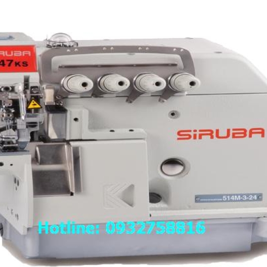 Máy vắt SỔ 4 ỐNG ĐẦU NHỎ SIRUBA 747KS-514M-3-24