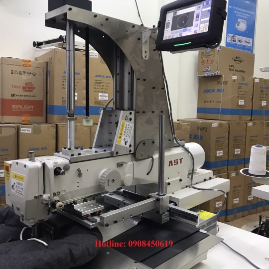 MÁY NHẤC CAO ĐẦU MAY NỆM MÚT AST