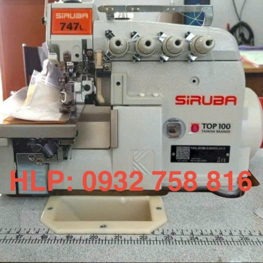 MÁY VẮT SỔ 2 KIM 4 CHỈ SIRUBA 747L-514M2-24