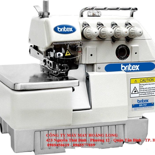 MÁY VẮT SỔ 2 KIM 5 CHỈ BRITEX BR-757C