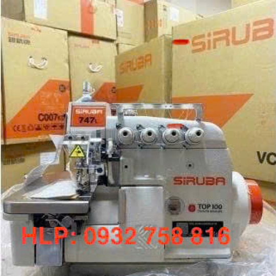 MÁY VẮT SỔ 2 KIM 4 CHỈ SIRUBA 747L-514M2-24/ MÁY MAY SIRUBA 0932 758 816 